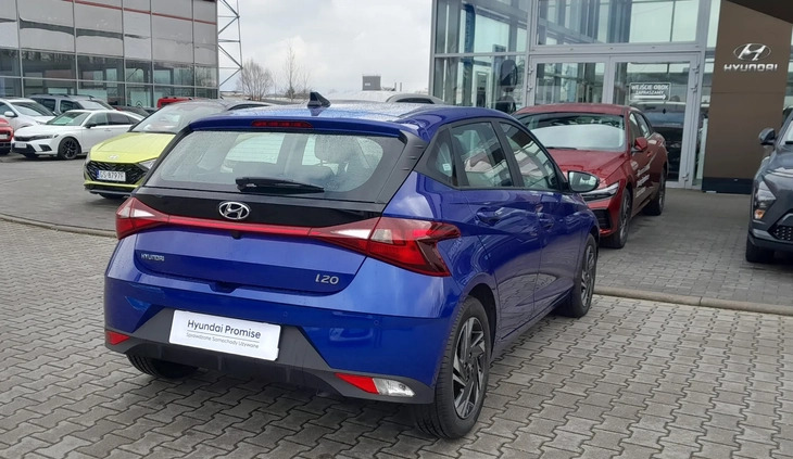 Hyundai i20 cena 74900 przebieg: 9700, rok produkcji 2023 z Drzewica małe 172